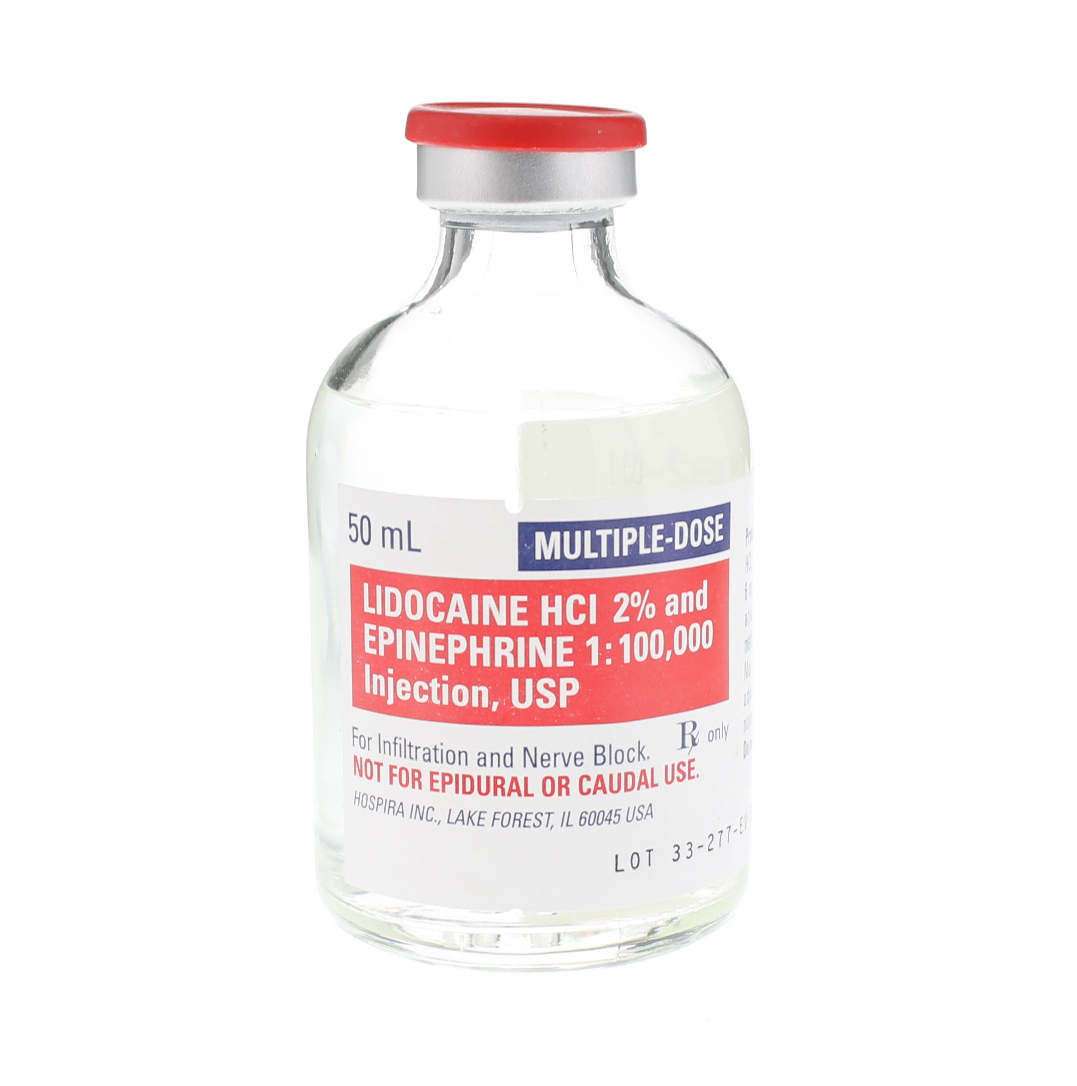 Lidocaine 2% w/Epi 50ml MDV